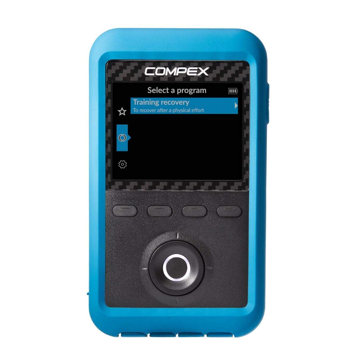 Compex Edge 3.0 TENS Unit Muscle Stimulator - 4 EMS Programs for Pain Relief & Muscle Recovery - FDA Cleared Electric Muscle Stimulator for Athletes - Use for Post-Workout Recovery, Physical Therapy & Pain Management