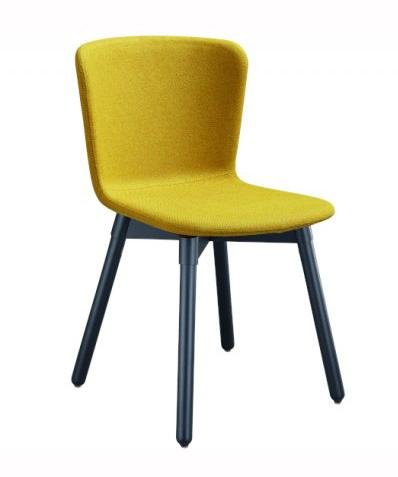 Midj Calla S L_C TS Side Chair - Modern Accent Dining Chair for Kitchen, Living Room & Office - Stylish & Comfortable Seating Solution