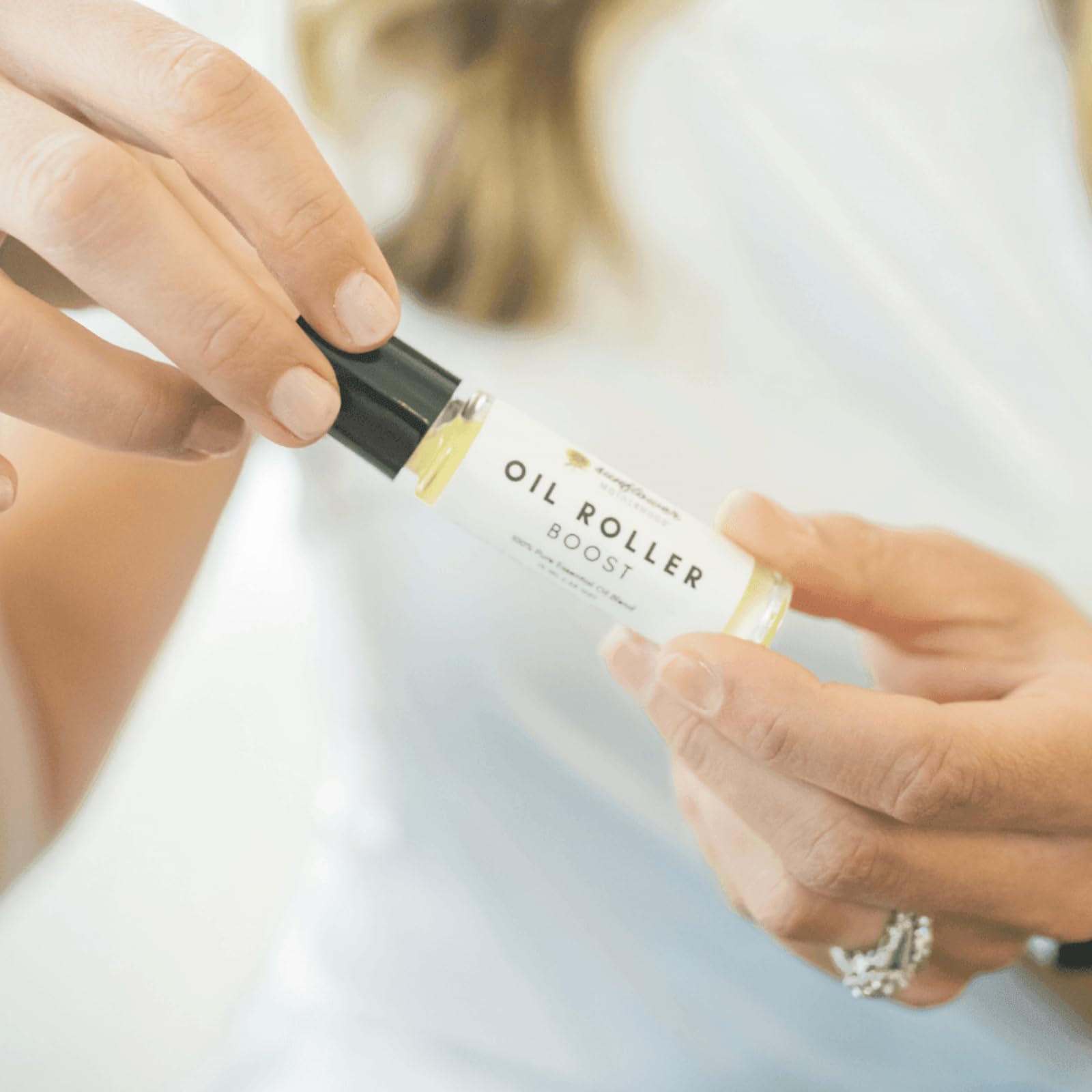 Best Oil Roller Duo for Face & Body - Natural Skincare Massage Tool for Relaxation & Glowing Skin | Perfect for Home Spa, Self-Care & Beauty Routine