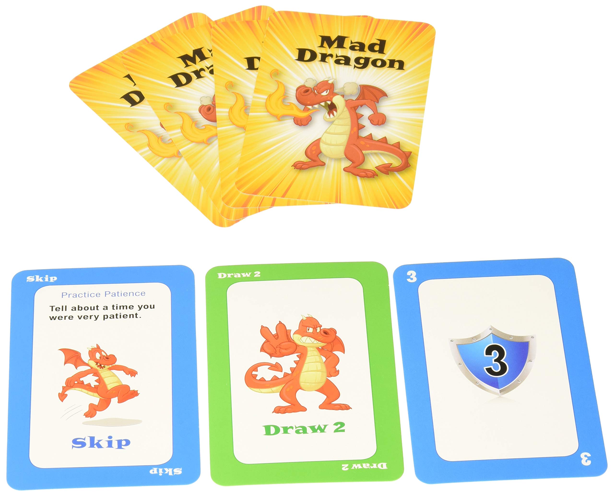 Mad Dragon Anger Control Card Game for Kids & Therapy