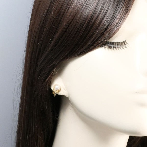 14K Yellow Gold Pearl Earrings for Women – Classic Stud Earrings with Real Pearls – Perfect for Weddings, Parties & Everyday Elegance