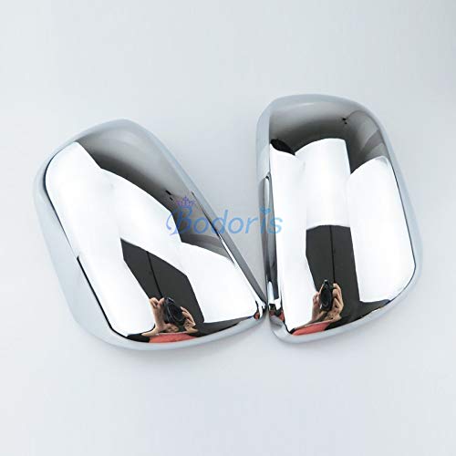 Chrome Door Mirror Cover Trim for Toyota Sienna 2011-2018 | Rearview Mirror Overlay Accessories | Car Styling & Exterior Upgrade | Perfect for Car Enthusiasts & Customization