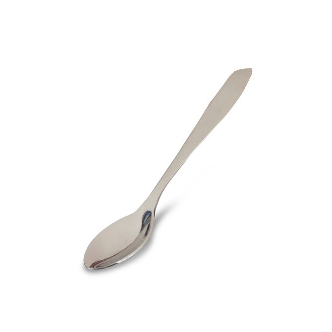 Stainless Steel Small Plating Spoon - Mini Dessert Spoon for Cake, Ice Cream & Pastry - Perfect for Baking, Serving & Tea Time