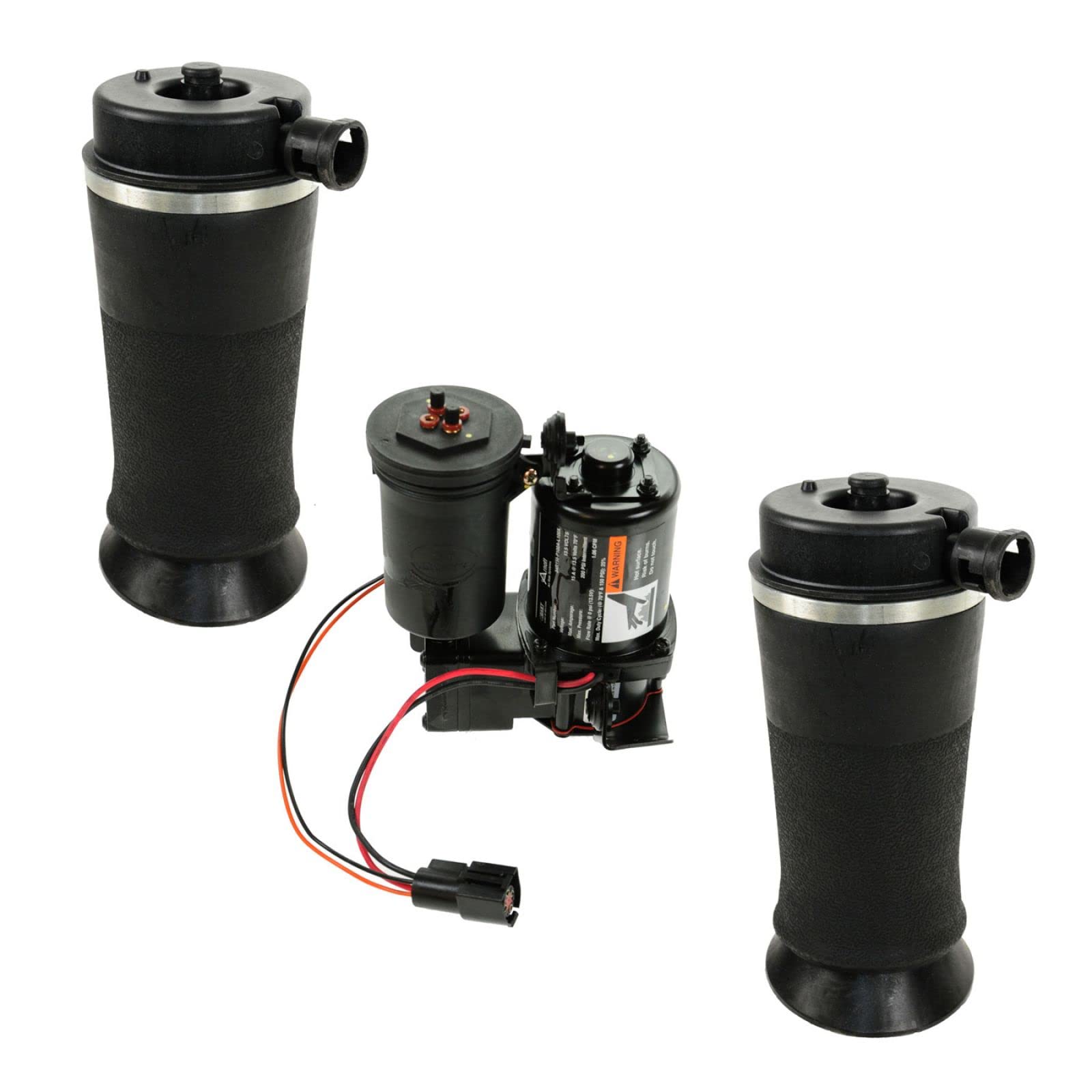 TRQ Air Suspension Kit - Air Ride Suspension Compressor & Air Spring for 1997-2002 Ford Expedition & 1998-2002 Lincoln Navigator | Heavy-Duty Off-Road & Towing Upgrade
