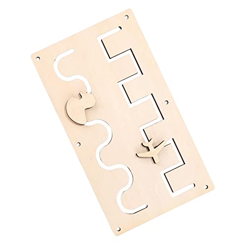 Menolana Montessori Busy Board for Toddlers - DIY Sensory Toy with Educational Activities, Fine Motor Skills Development for Kids 1-3 Years - Perfect for Airplane Travel, Car Rides & Home Learning Play