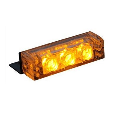 Amber 3 LED Light Bar