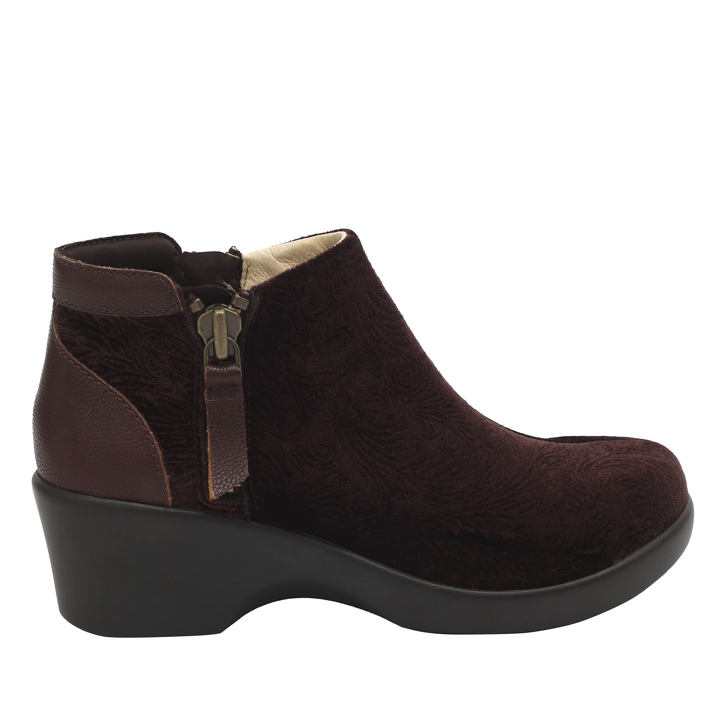 Alegria Sloan Women's Professional Comfort Wedge Shoes - Slip-Resistant & Supportive for Office Work, Nursing, and Long Standing Hours
