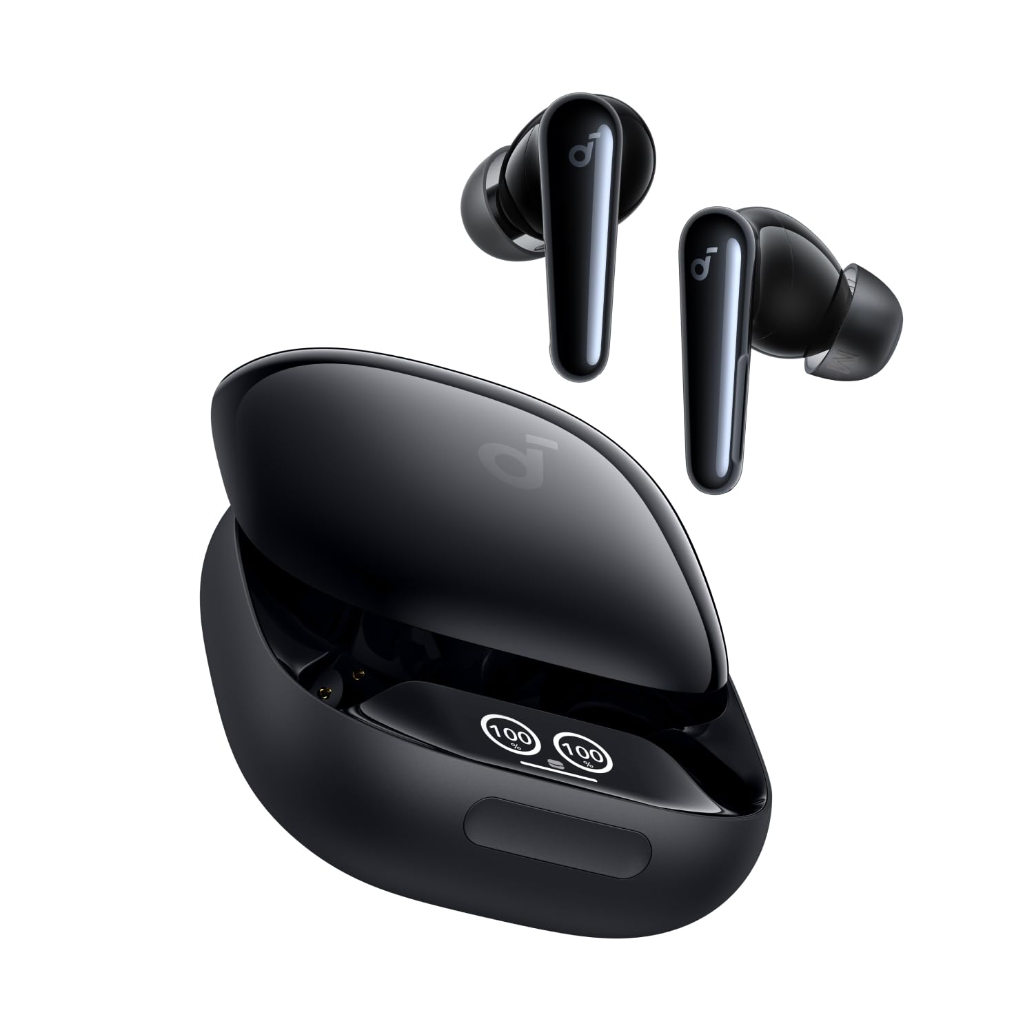 Anker Soundcore Liberty 4 Pro Bluetooth Earbuds with Travel Case - 7-Sensor Active Noise Cancelling, Touch Control, Fast Charging, Adaptive ANC 3.0 - Perfect for Commuting, Workouts & Travel