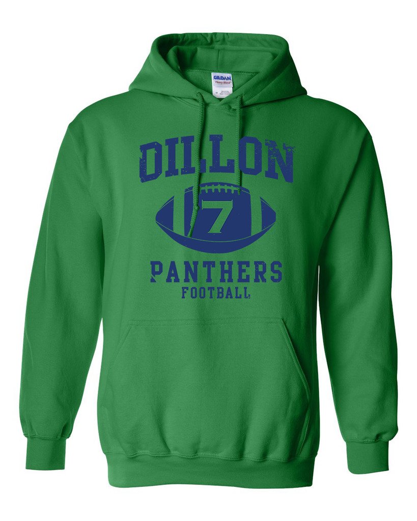 **Dillon 7 Retro Sports Novelty DT Sweatshirt Hoodie - Vintage Athletic Style Pullover for Men & Women - Perfect for Casual Wear, Gym, and Street Fashion**