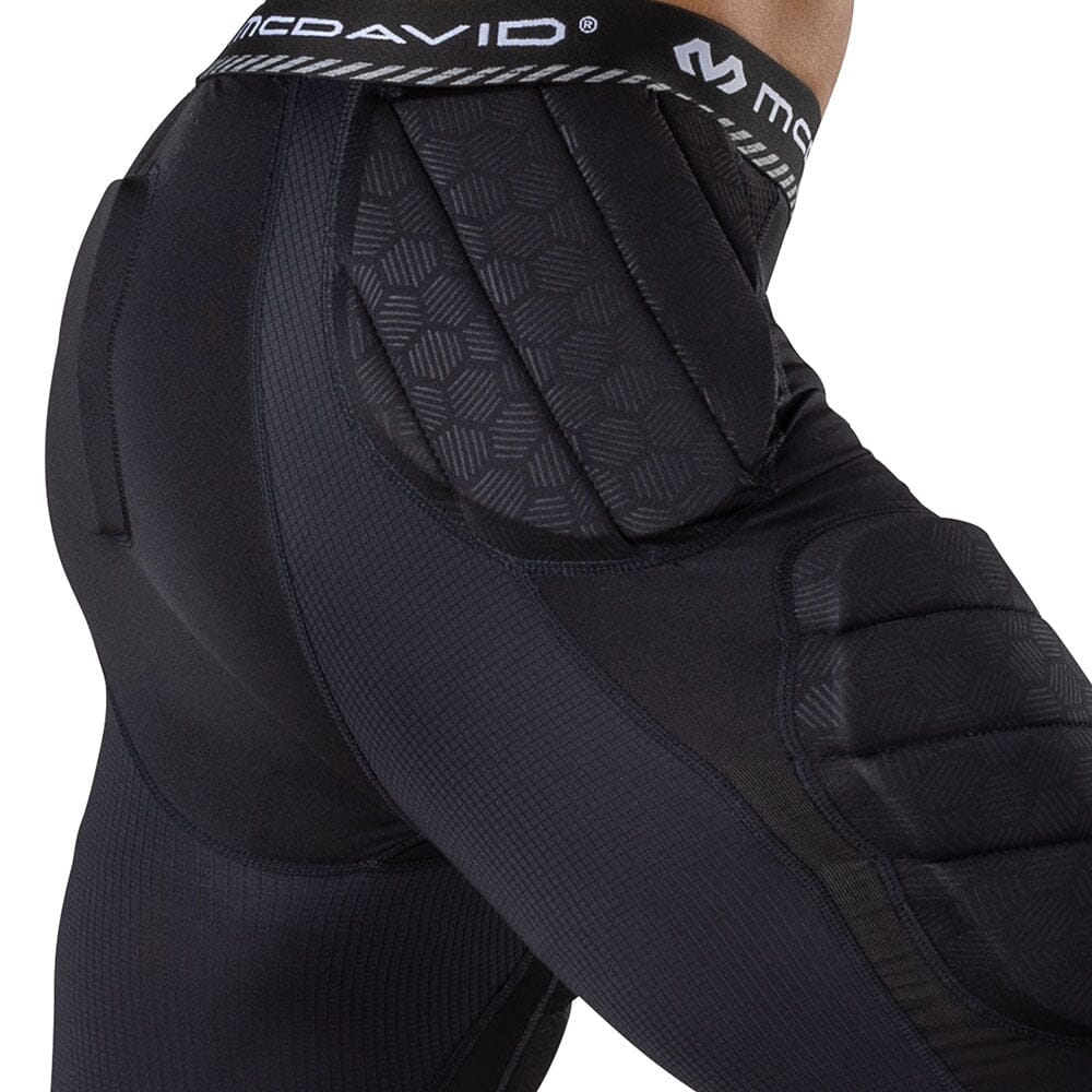 Rival™ 7-Pad 3/4 Tight with High-Density Thigh Pads - Football, Rugby & Hockey Protective Gear for Athletes