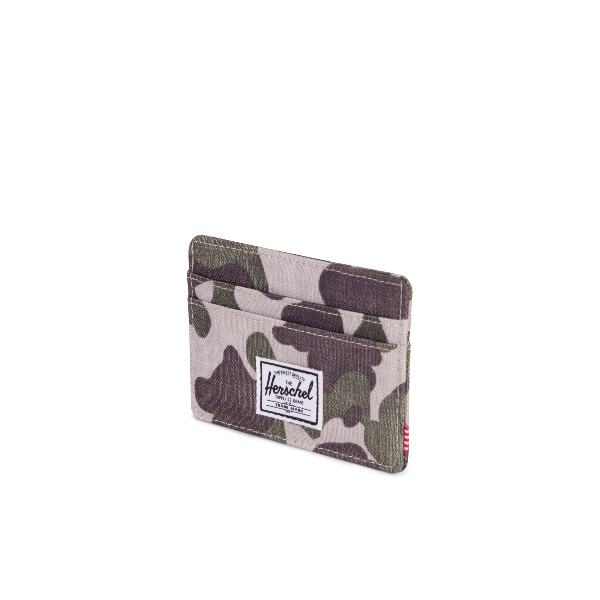 Herschel Charlie Wallet - Frog Camo Design RFID Blocking Bifold Wallet for Men | Perfect for Travel, Work & Everyday Use