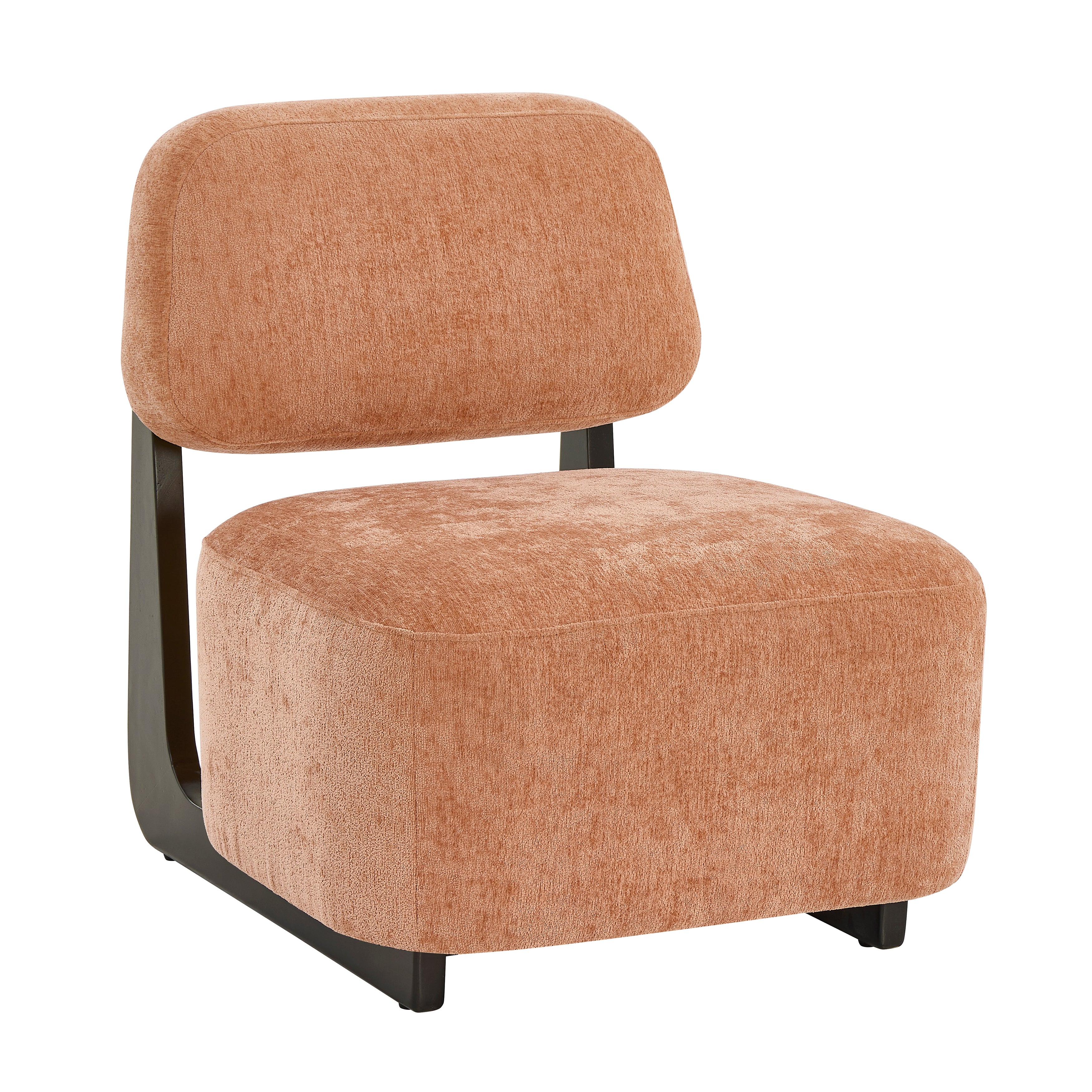 Solara Modern Accent Chair with Solid Wood Frame - Roundhill Furniture - Stylish Living Room Seating for Home & Office Decor