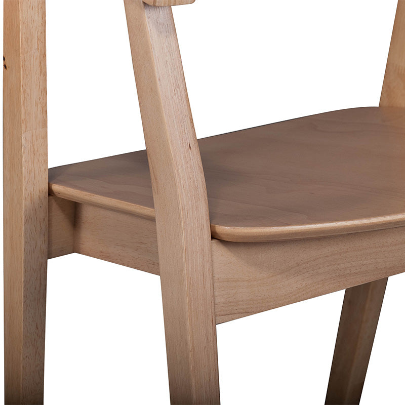 GRETA Dining Chair - Modern Cocoa Upholstered Seat for Kitchen, Dining Room & Office - Comfortable & Stylish Home Furniture
