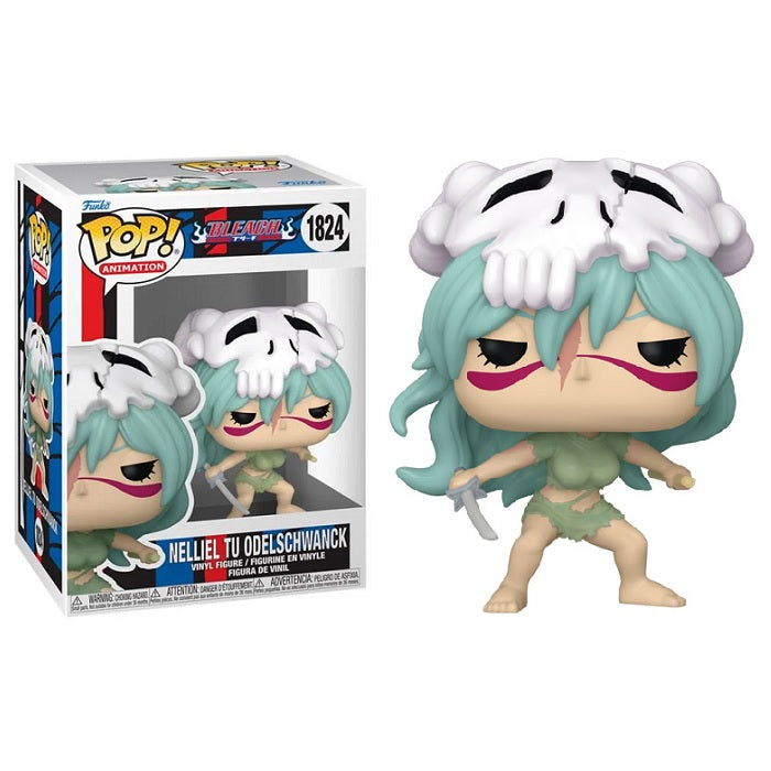 Bleach Pop! Vinyl Figure - Nelliel Tu Odelschwanck [1824] - Anime Collectible for Fans & Gift for Bleach Lovers - Perfect for Display, Home Decor, and Otaku Collections