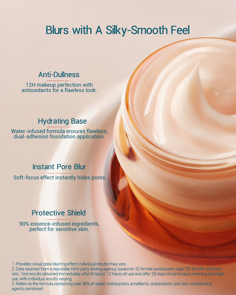 Peach Resin Brightening Priming Moisturizer - Hydrating Face Cream for Glowing Skin, Dark Spot Treatment & Makeup Base - Perfect for Daily Skincare Routine & Pre-Makeup Prep