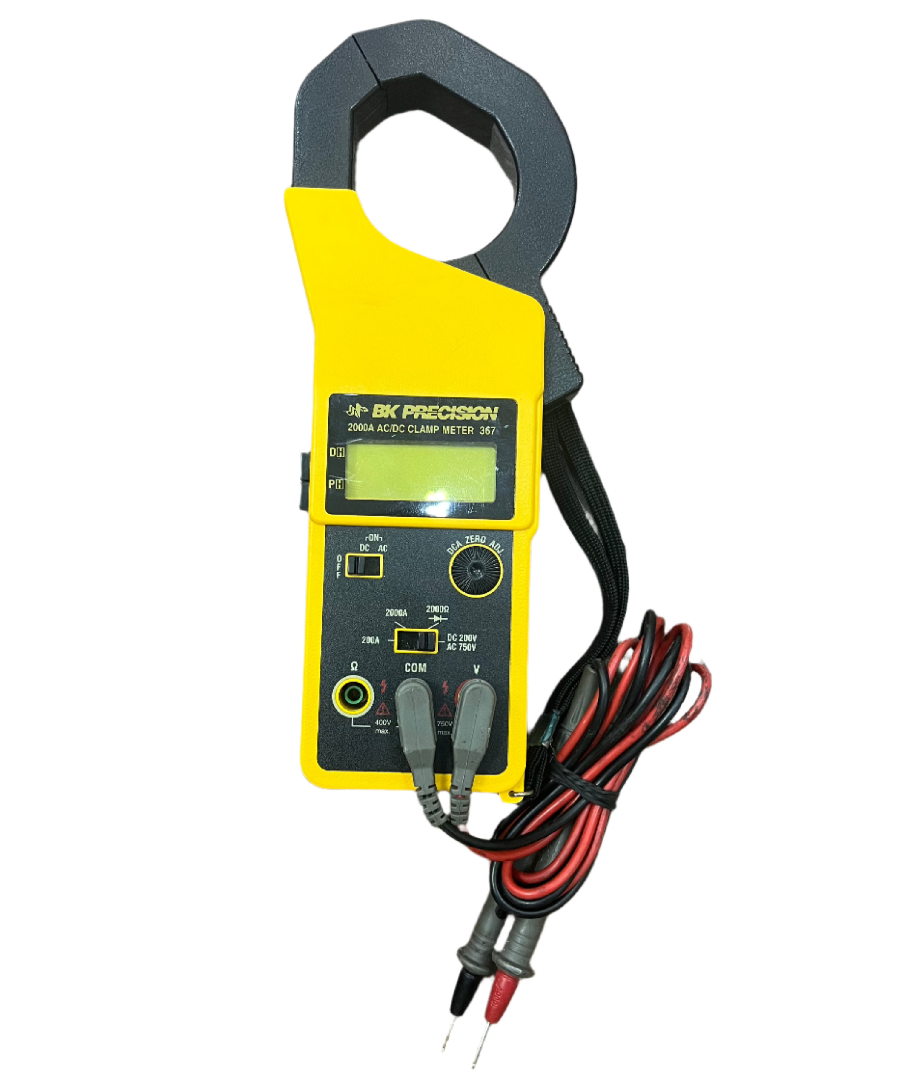 BK Precision AC/DC Clamp Meter - Digital Clamp Multimeter for Electrical Testing, Voltage Current Resistance Measurement - Ideal for Electricians, HVAC Technicians & DIY Home Use