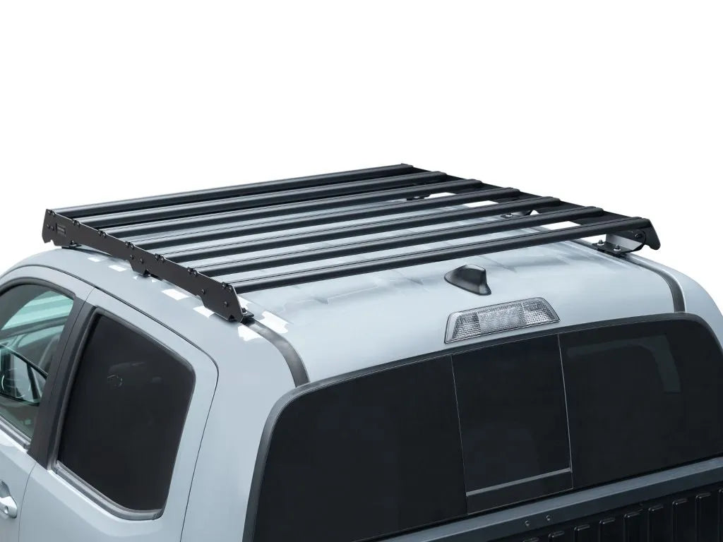 2005-2024 Toyota Tacoma Double Cab Slimsport Roof Rack Kit by Front Runner Outfitters - Heavy Duty Aluminum Cargo Carrier for Camping, Off-Road & Outdoor Adventures