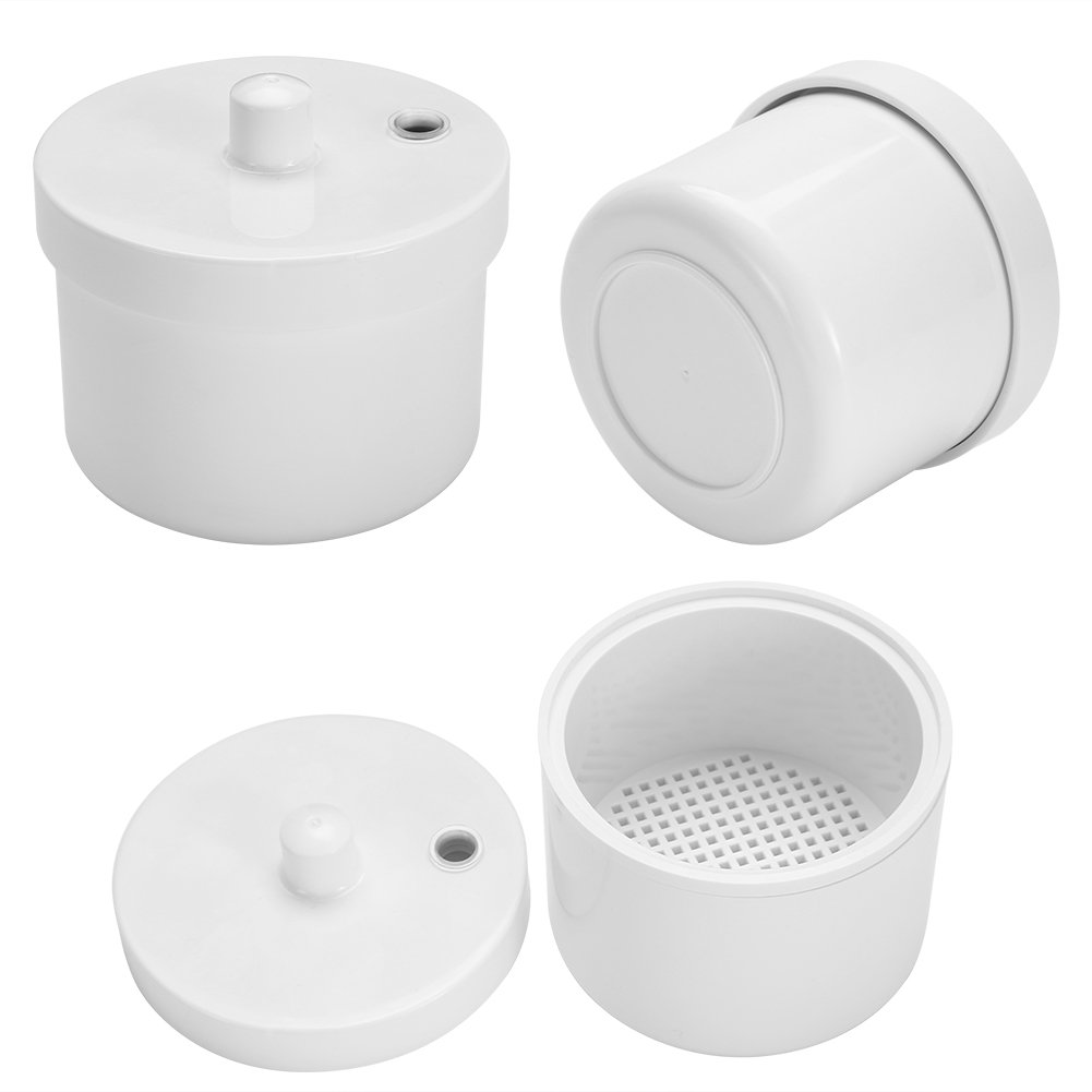 Sterilized Nail Art Storage Box with Alcohol Tray - Manicure & Pedicure Tool Organizer for Salon & Home Use