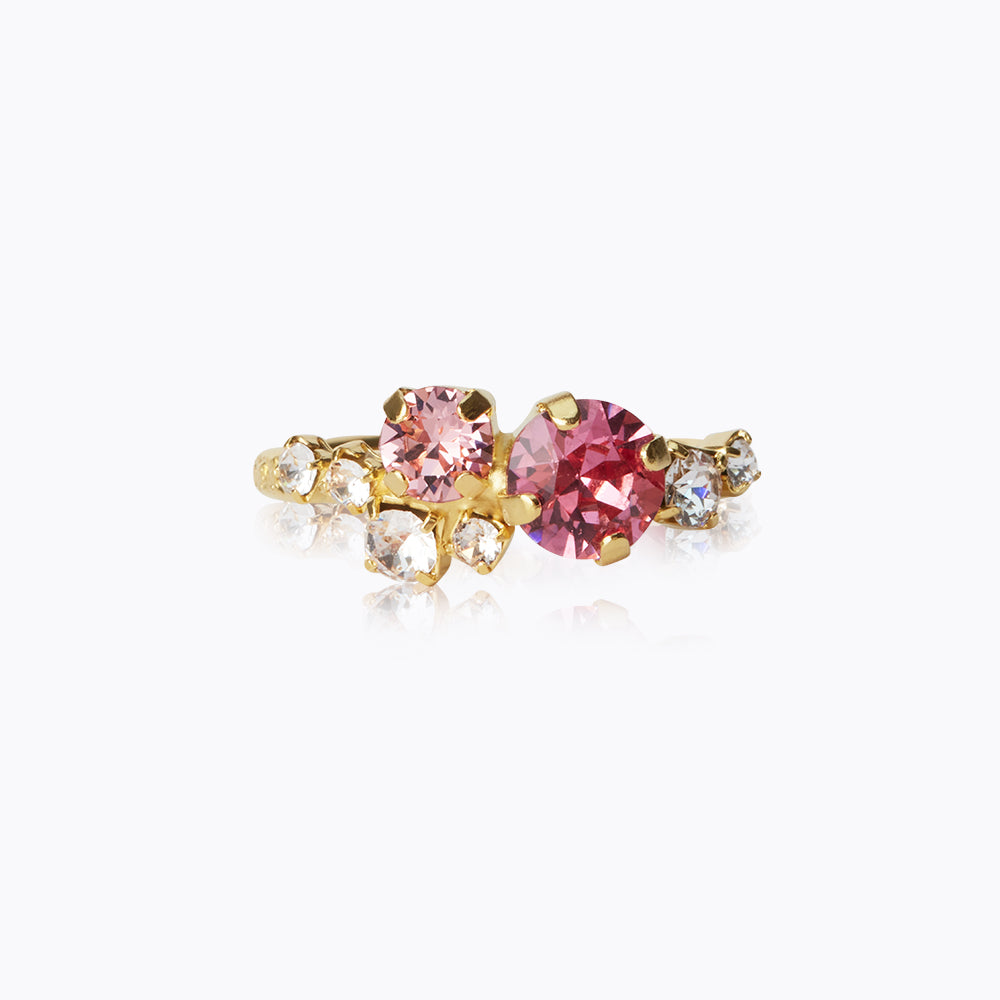 Stardust Rose Gold Ring for Women - Elegant Stackable Dainty Jewelry Gift for Her - Perfect for Weddings, Anniversaries & Everyday Wear