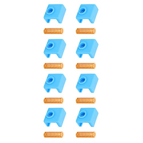 8Pcs 25mm Hot Bed Springs for 3D Printer MK8 - High Quality Compression Springs for Precise Bed Leveling | Perfect for Ender 3, CR-10, and Other FDM 3D Printers