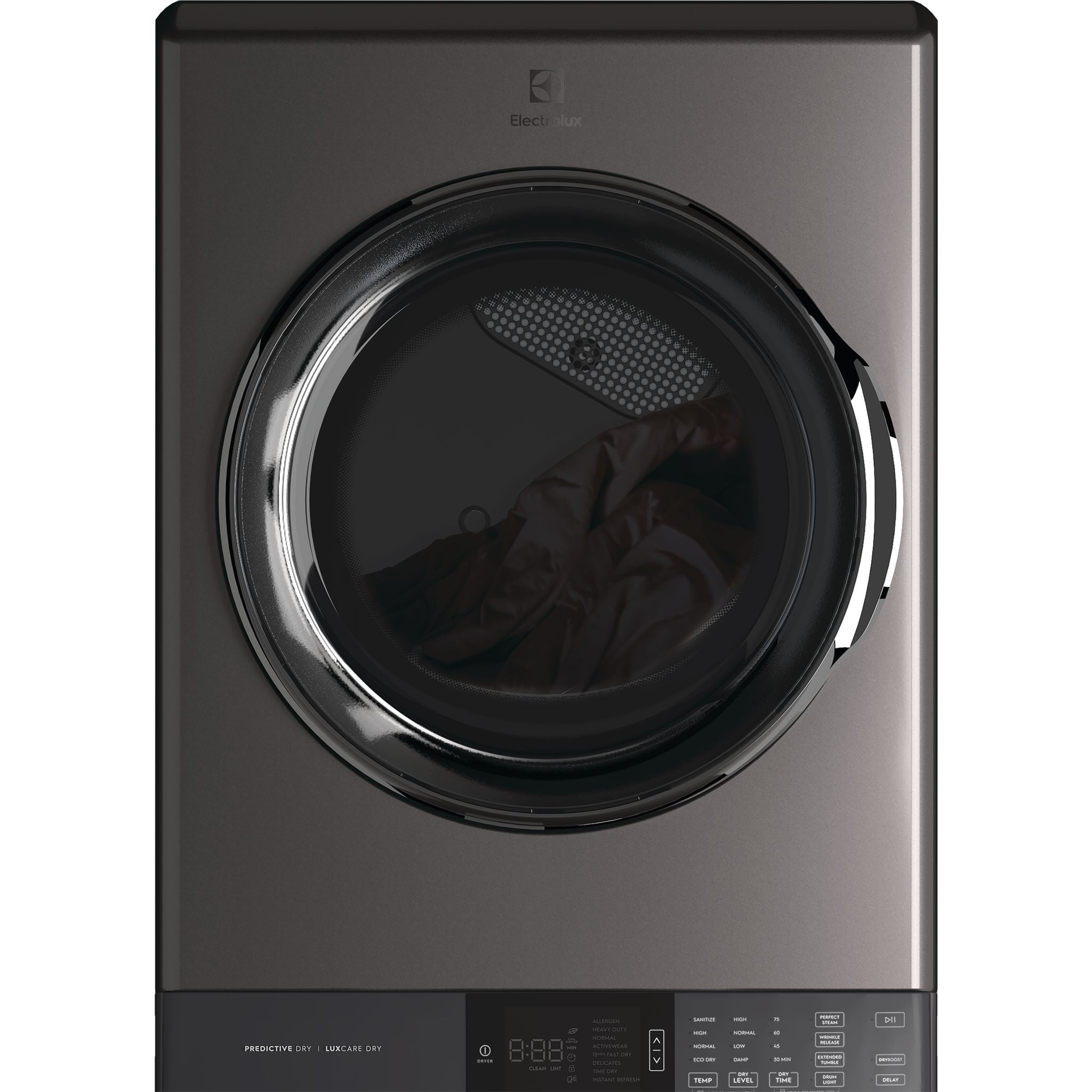 Electrolux ELTE760CAT Titanium Laundry Tower - Stackable Washer & Dryer Combo for Small Spaces | Perfect for Apartments, Condos, and Tight Laundry Rooms