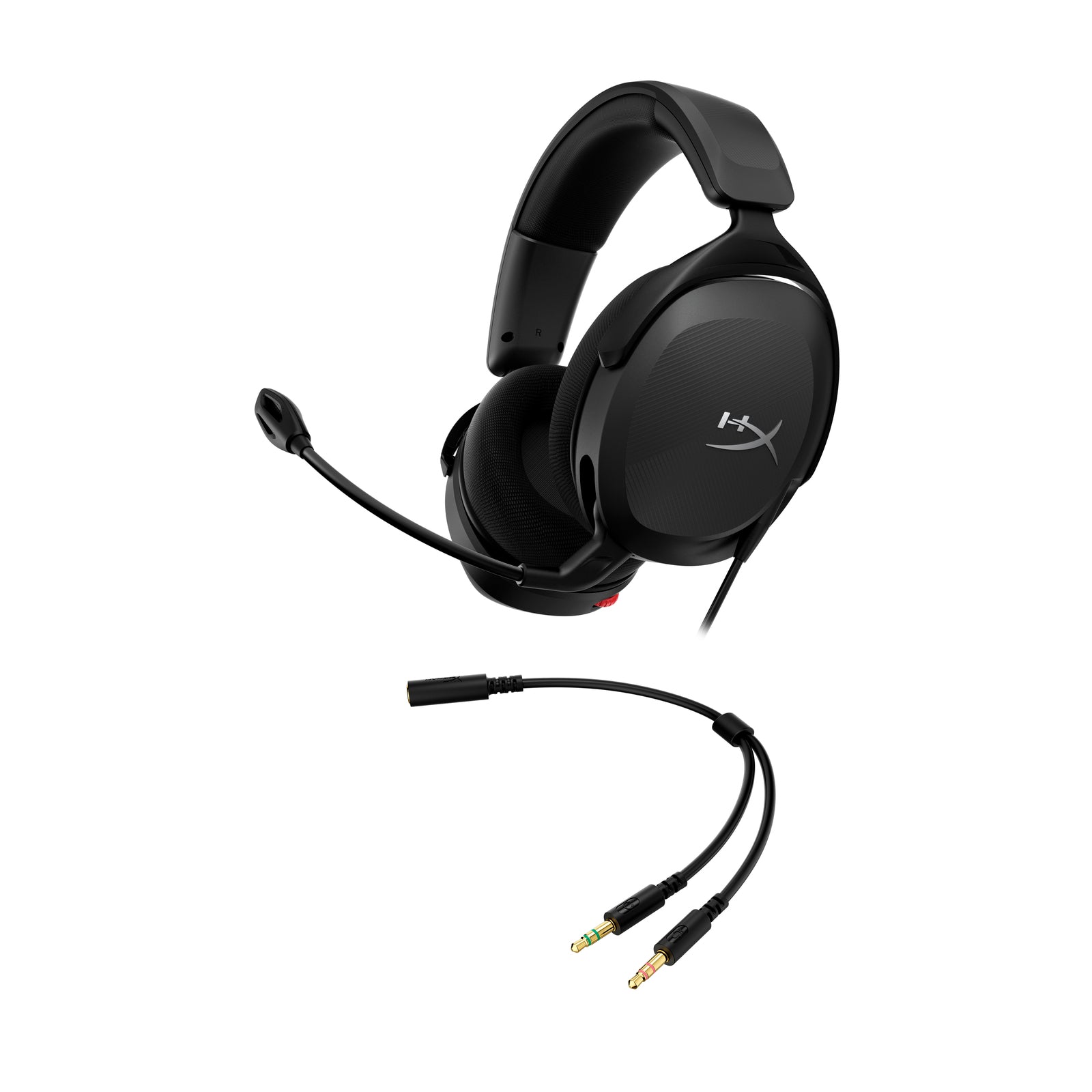 HyperX Cloud Stinger 2 Core Gaming Headset - Lightweight Wired Headphones with 50mm Drivers & Noise-Cancelling Mic for PC, PS4, PS5, Xbox - Perfect for FPS, MOBA & Battle Royale Gaming Sessions