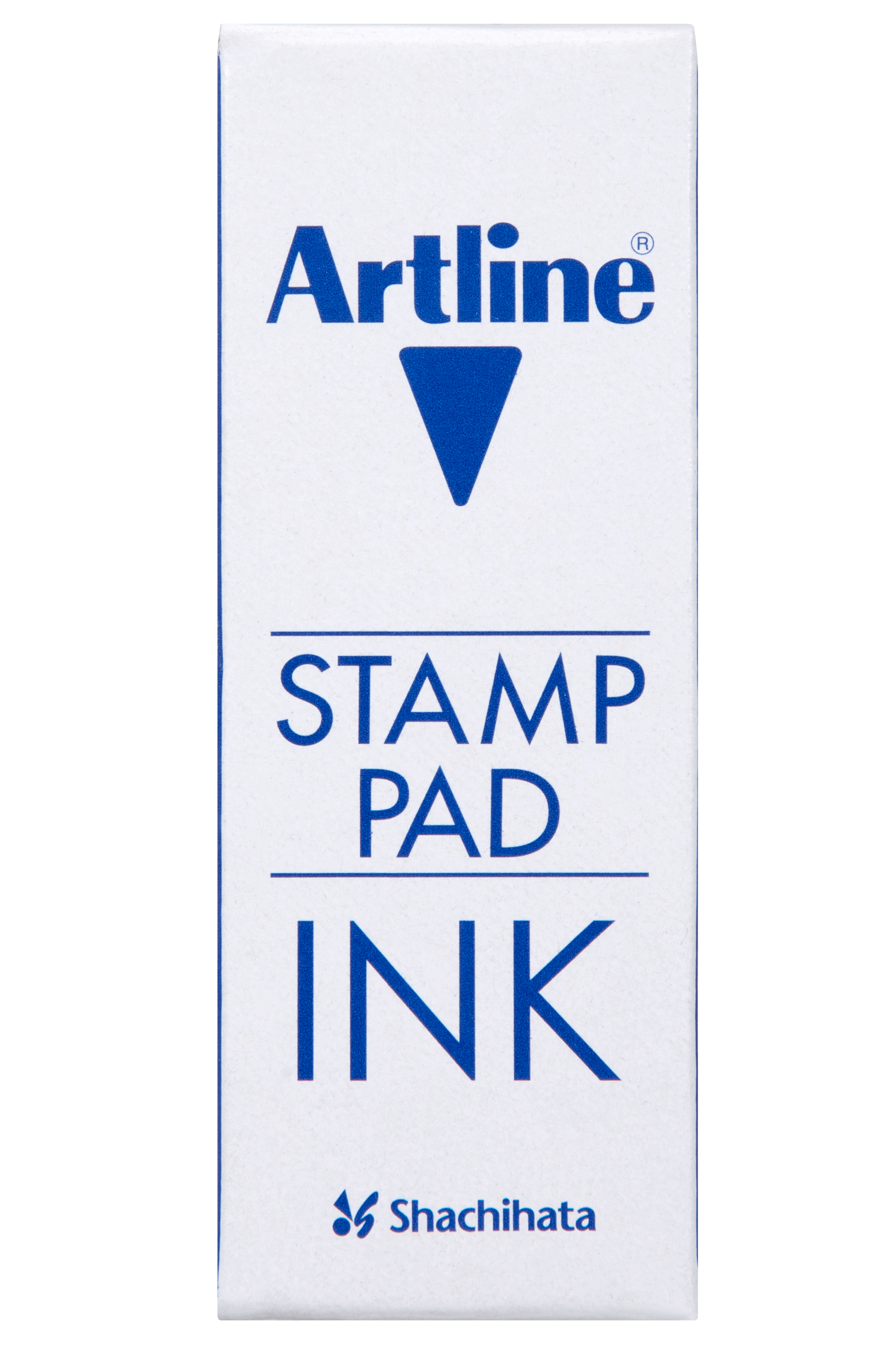 Artline Blue Stamp Pad Ink Refill - 50cc for Office, Crafting & DIY Projects - Non-Toxic & Quick-Drying Ink for Rubber Stamps