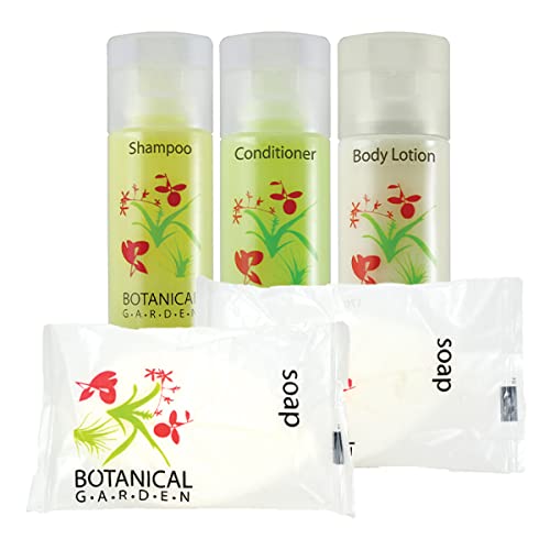 30ml Travel Shampoo Bottles Bulk - 300 Pack for Hotels, Motels & Hospitality Industry | Perfect for Guest Amenities, Travel Toiletries & Miniature Personal Care Products