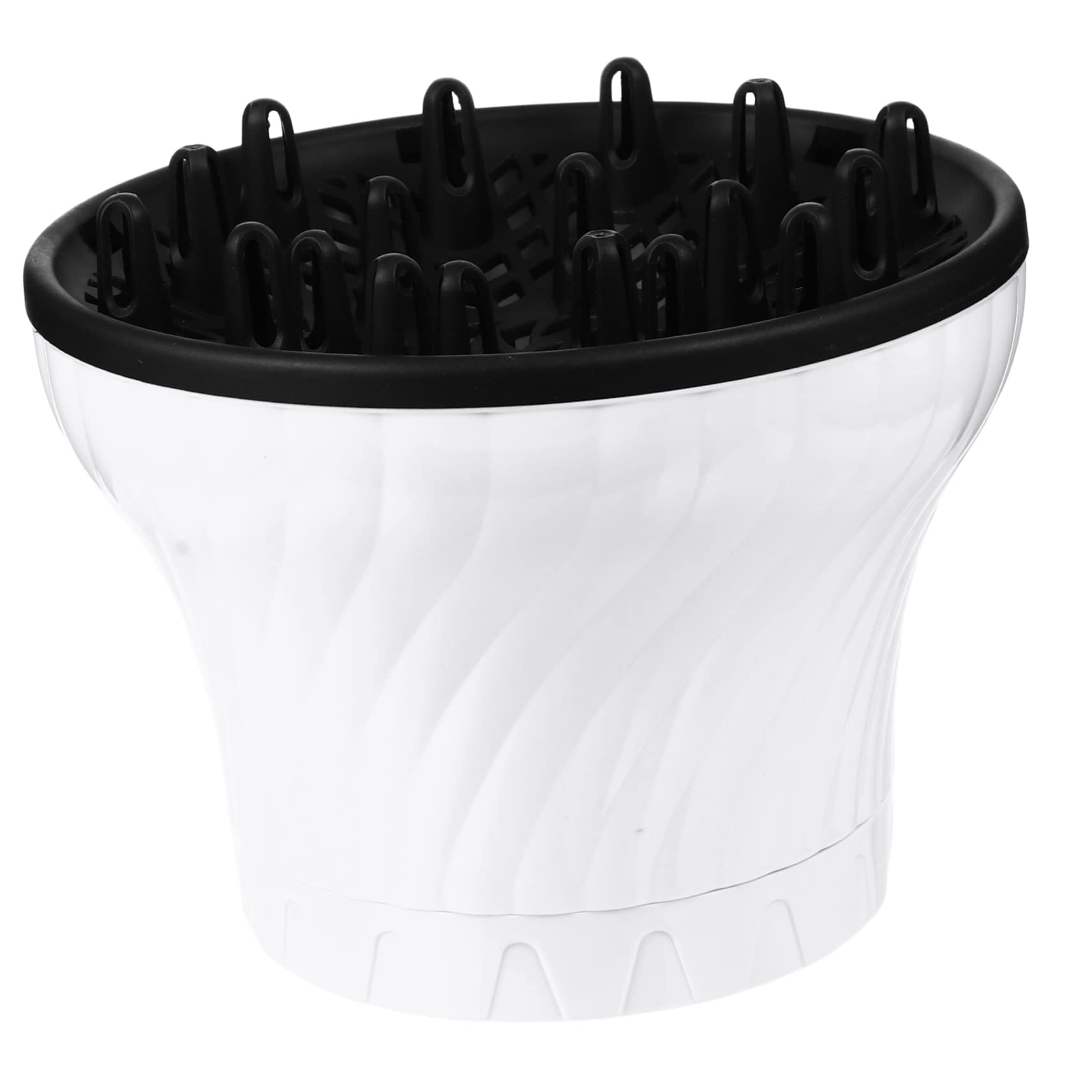 BELLIFFY Hair Dryer Diffuser for Curly Hair - Blow Dryer Attachment with Travel Cover - Perfect for Home & Salon Use - Gentle Heat Protection for Natural Curls & Waves - Ideal for Travel, Styling & Daily Hair Care