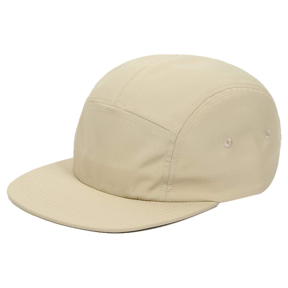 Waterproof Quick Dry Baseball Cap - 5 Panel Camp Hat with Flat Bill & Big Size for Men & Women | Perfect for Outdoor Sports, Hiking, Running & Casual Wear