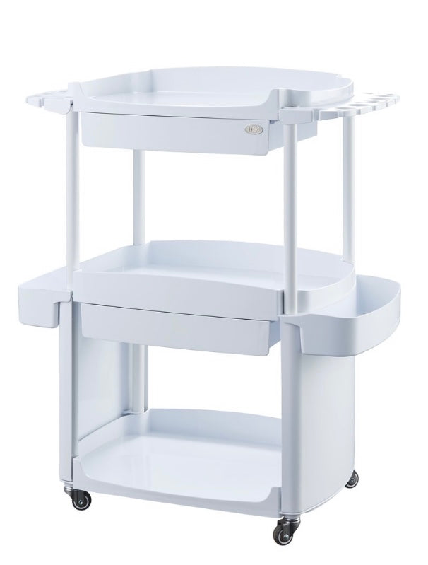 Professional Beauty Medical Spa Cart with Wheels - Mobile Aesthetic Treatment Trolley for Facial, Laser, and Cosmetic Procedures - Ideal for Clinics, Spas, and Salons