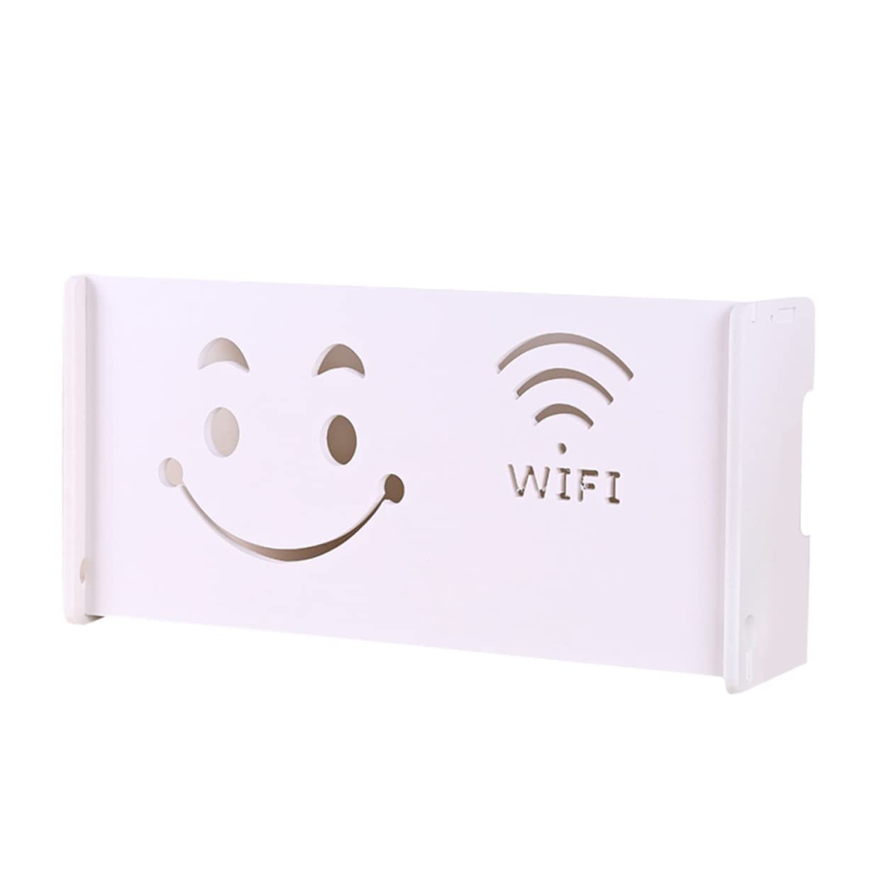 UKCOCO Wall Mount Router Holder - Organize Your WiFi Modem & Internet Box - Perfect for Home, Office & Gaming Setup