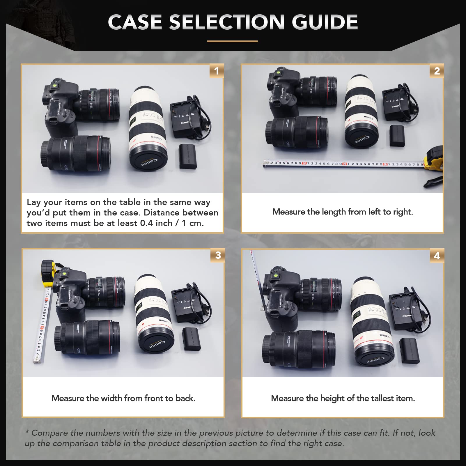 Lykus HC-5230 Large Waterproof Hard Case with Wheels & Custom Foam Insert (52x36x34.5cm Interior) - Durable Protective Storage for Cameras, Lenses, Electronics | Perfect for Travel, Outdoor Adventures & Equipment Transport