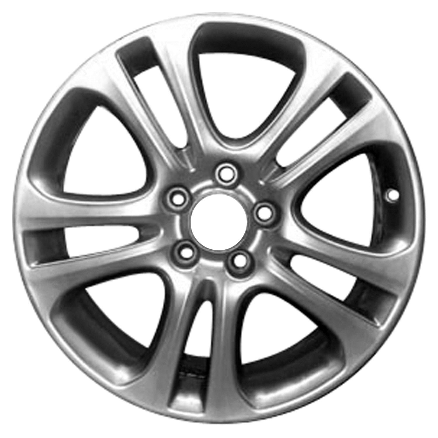 18 Inch Acura TSX OEM Wheel Rim ALY071797 2009-2014 Hypersilver (Part# 08W18TL2200A) - Perfect Replacement for Damaged Wheels & Car Upgrades