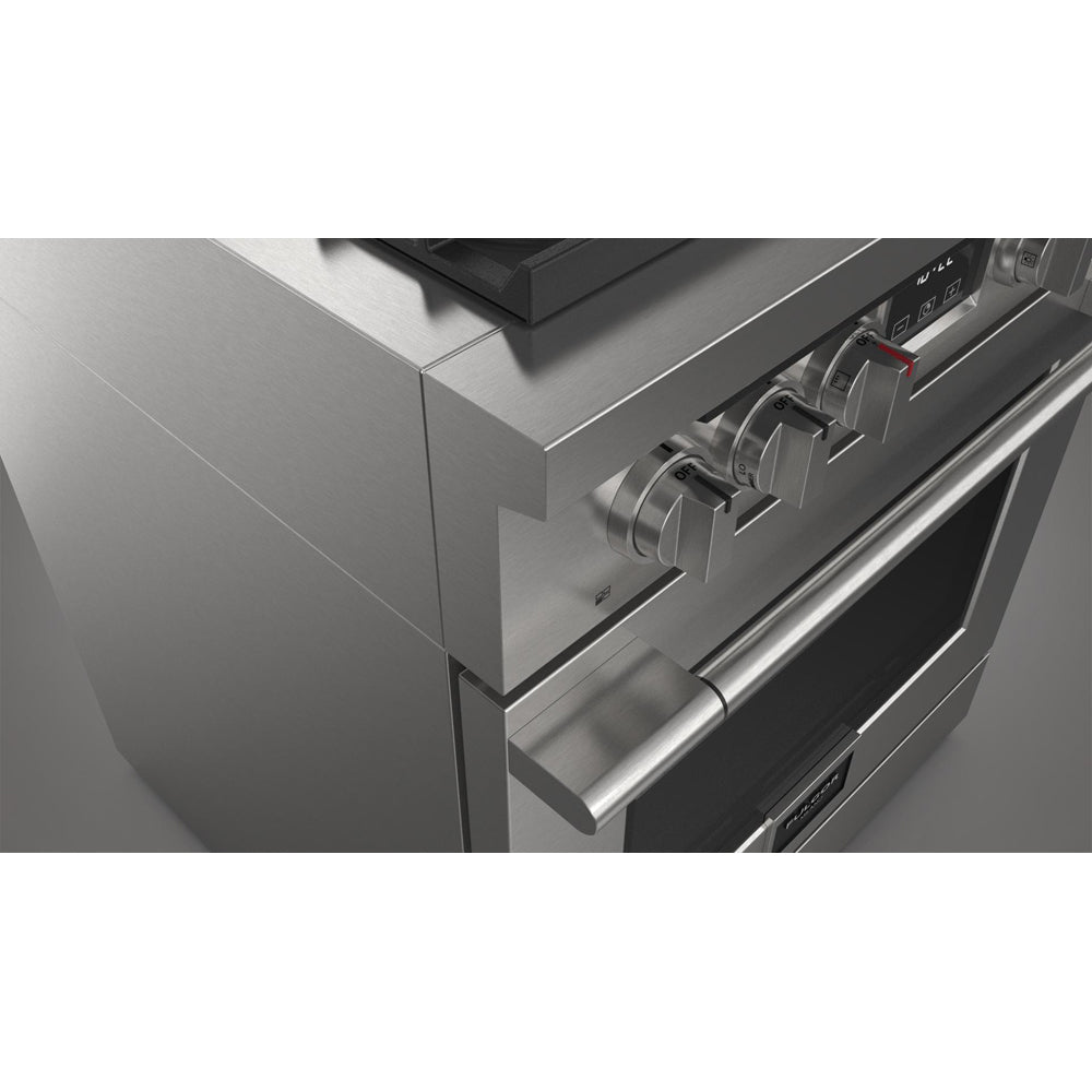 Fulgor Milano 30-inch 400 Series Accento All Gas Range - Stainless Steel (F4PGR304S2) | Professional Gas Stove for Home Kitchen Cooking, Baking & Entertaining