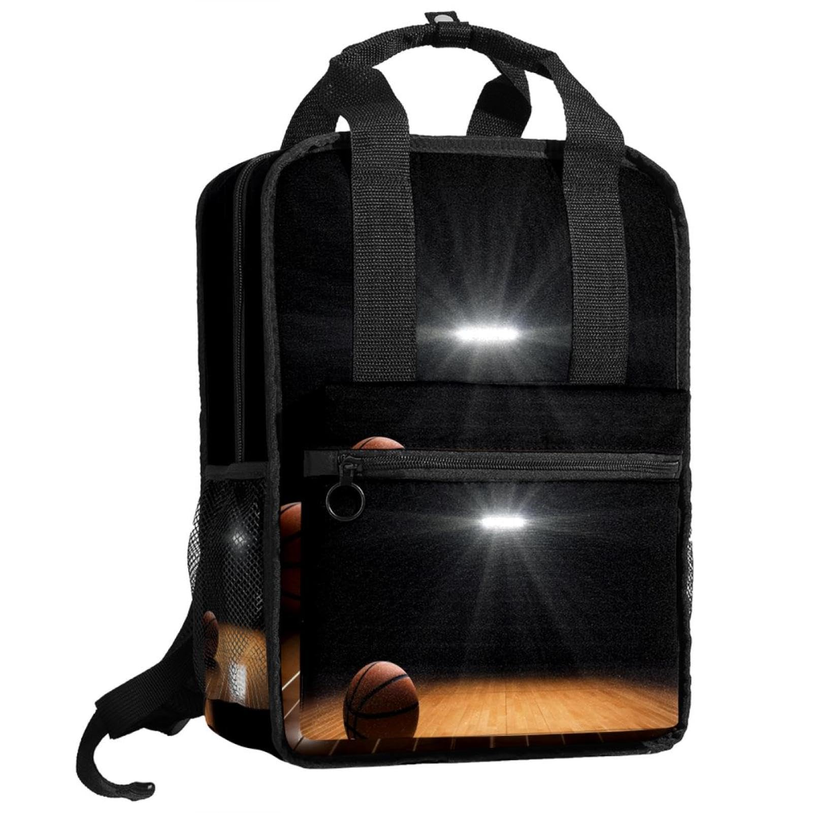 Men's & Women's Travel Backpack - Durable & Stylish for Basketball, Wooden Cricket Field & Outdoor Adventures - Perfect for Hiking, Gym & Daily Commute