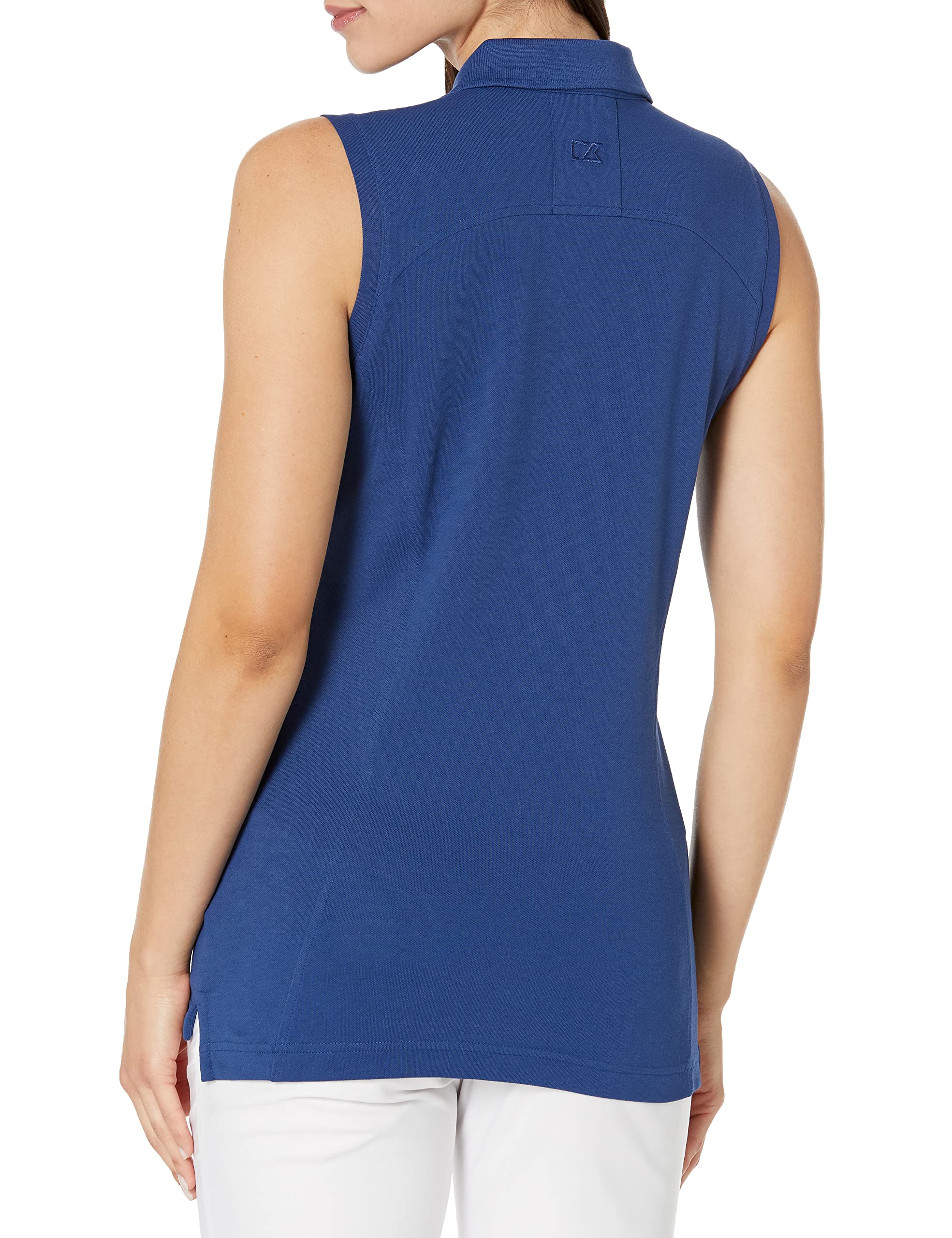 Cutter & Buck Women's Advantage Sleeveless Polo Shirt - Moisture Wicking Golf & Tennis Top for Active Lifestyle