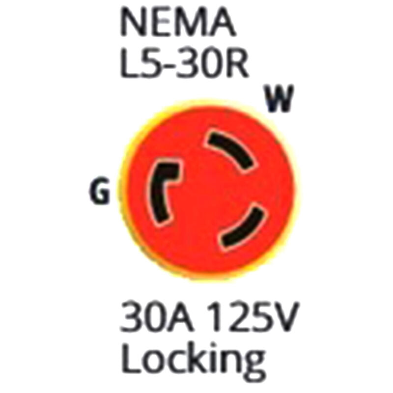 Camco 50-Foot Heavy Duty Generator Cord Set - 50A RV Power Extension Cable for Outdoor Camping & Emergency Backup Power