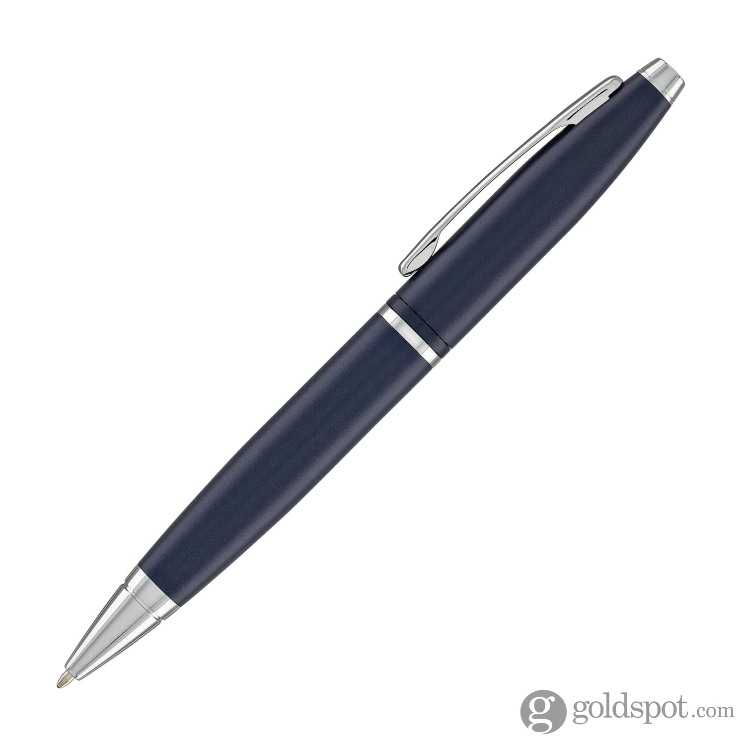 Premium Cross Calais Matte Metallic Midnight Blue Ballpoint Pen - Smooth Writing for Office, School & Gift Giving