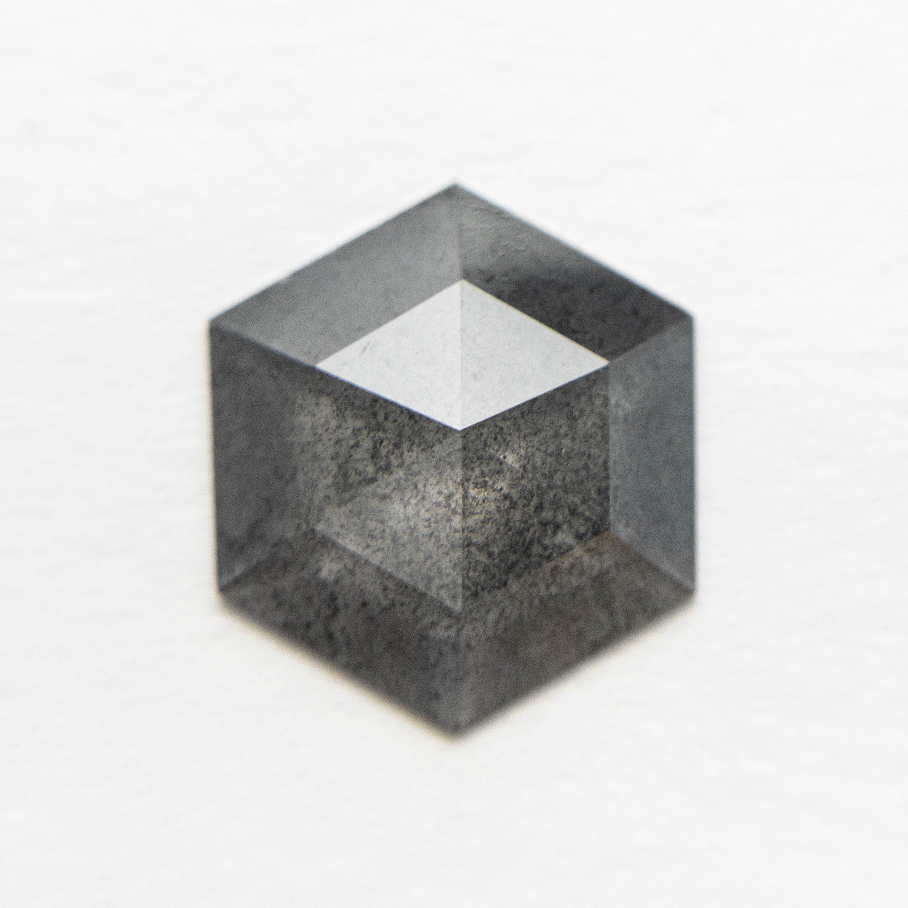 2.20ct Hexagon Rose Cut Loose Gemstone - 11.73x9.99x2.95mm Natural Rose Quartz for Jewelry Making, Engagement Rings & Healing Crystal Collection