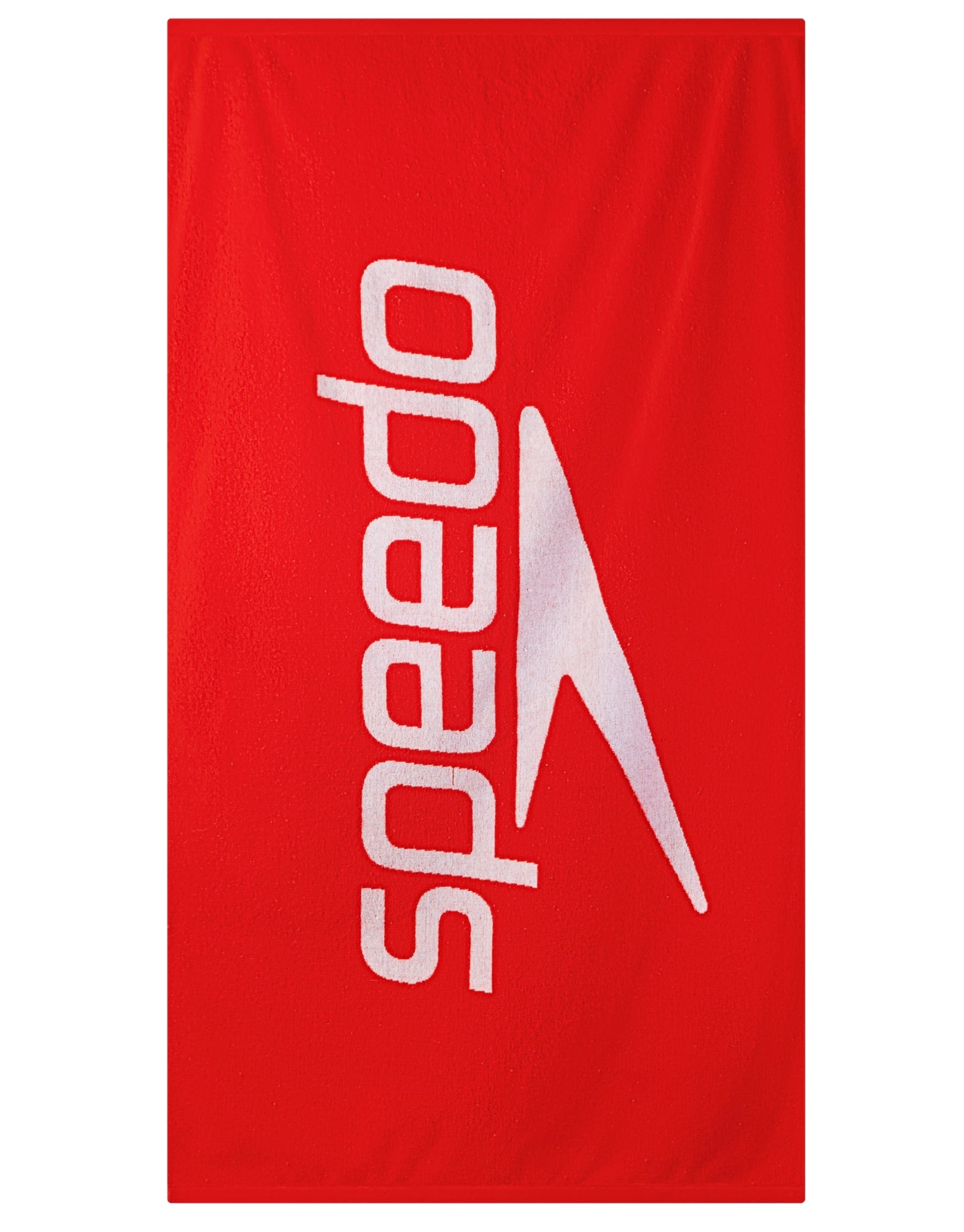 Custom Embroidered Logo Towel - Red & White - Premium Cotton Bath & Beach Towel for Hotels, Gyms & Promotional Gifts