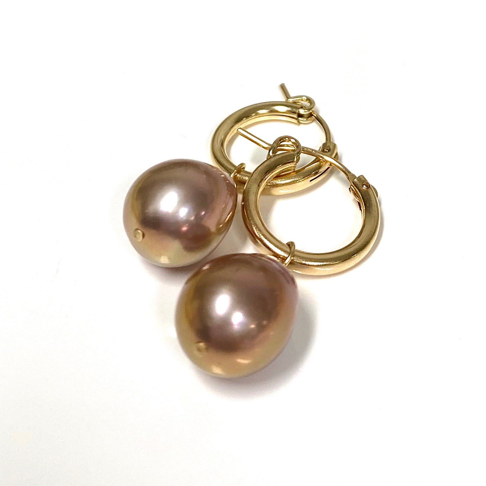 NOELA Edison Pearl Earrings (E582) - Elegant Pearl Jewelry for Women, Perfect for Weddings, Parties & Special Occasions