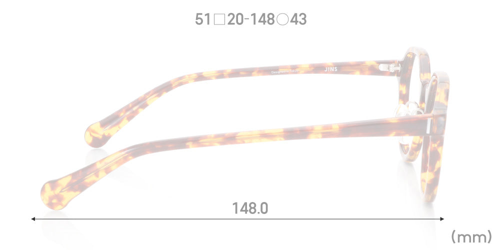 JINS Design Project x Michele De Lucchi FEDERICA 83 Eyeglasses - Stylish Designer Frames for Men & Women | Perfect for Office, Reading & Fashion Accessories