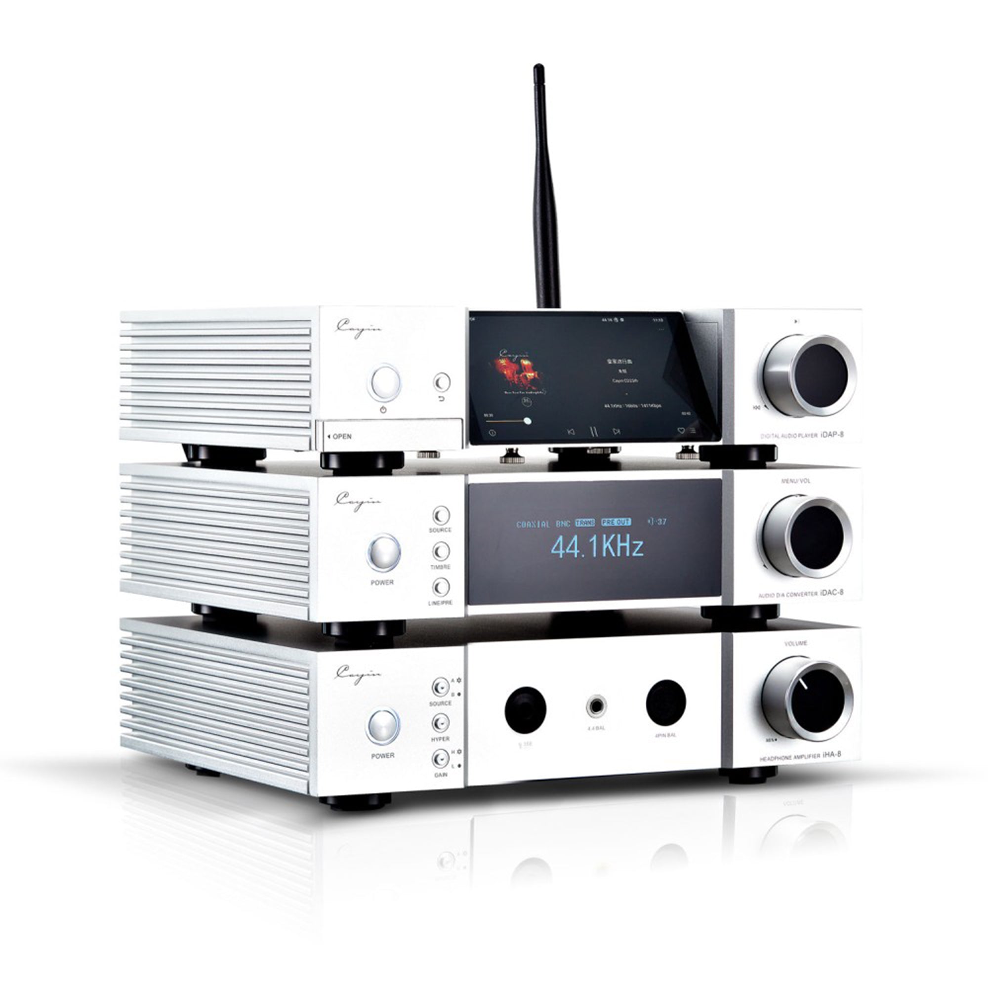 Cayin IDAP 8 High-Resolution Digital Audio Streamer - Wireless Music Player for Home Theater & Hi-Fi Systems - Perfect for Streaming Spotify, Tidal & FLAC Files