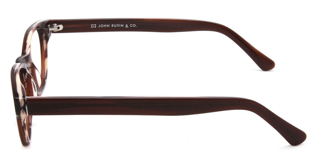 Rhoades Brown Reading Glasses - Stylish & Comfortable Eyewear for Reading, Work & Screen Use
