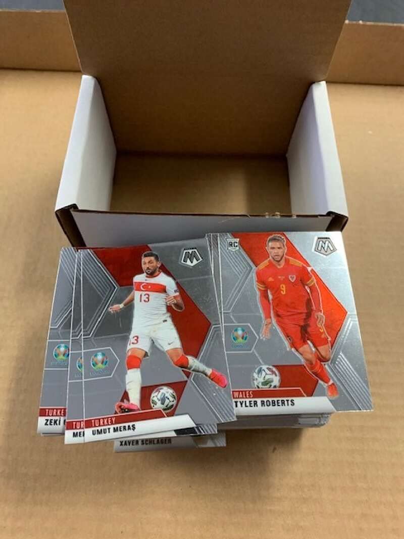 2021 Panini Mosaic UEFA Euro 2020 Complete 200 Soccer Card Base Set - NM or Better Condition - Cristiano Ronaldo, Mbappe, Foden & More Star Players - Perfect for Collectors, Investors & Soccer Fans - Great for Display, Trading & Gifts