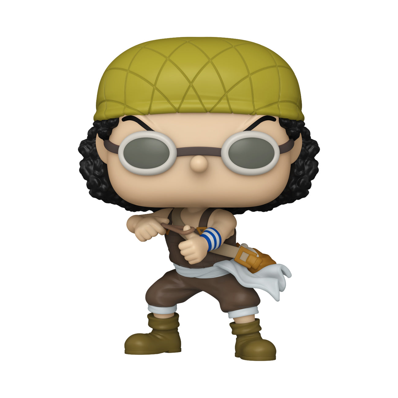 One Piece Anime Usopp Figure with Rubber Band - Perfect for Anime Fans, Collectors, and Display in Home or Office