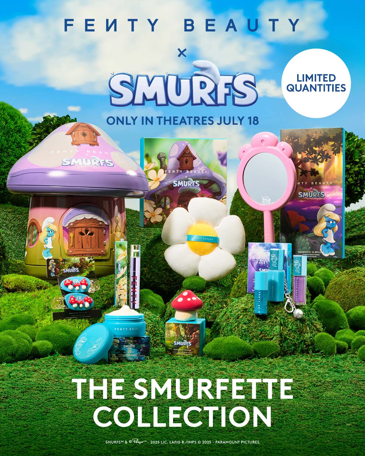 Smurfette Collection Tin - Smurfette Inspired Collectible Gift for Fans - Perfect for Display, Gifting, and The Smurfs Themed Parties