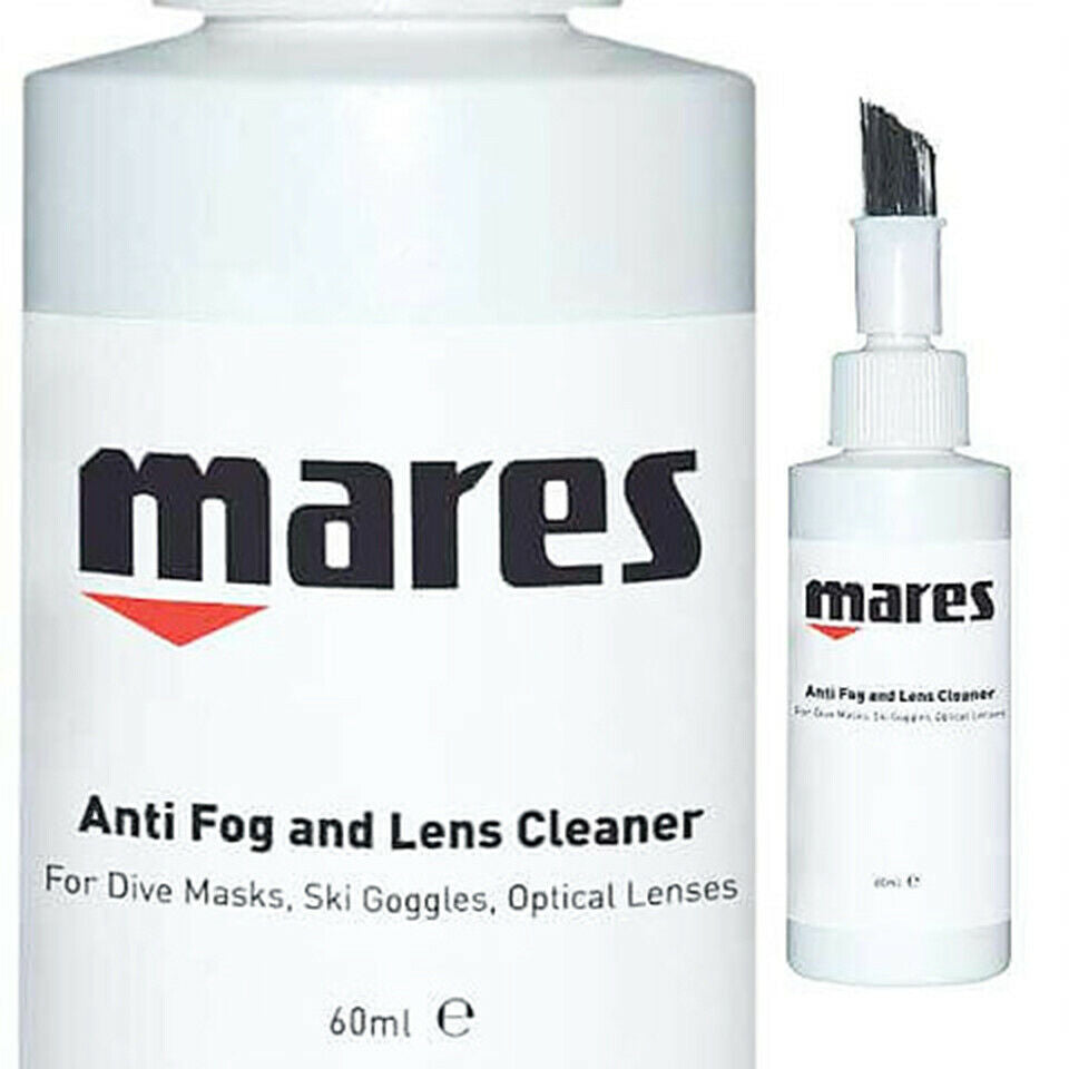 Mares Dive Mask Anti-Fog Gel 60ml - Clear Scuba Diving & Snorkeling Goggles for Underwater Visibility - Perfect for Ocean, Pool & Water Sports