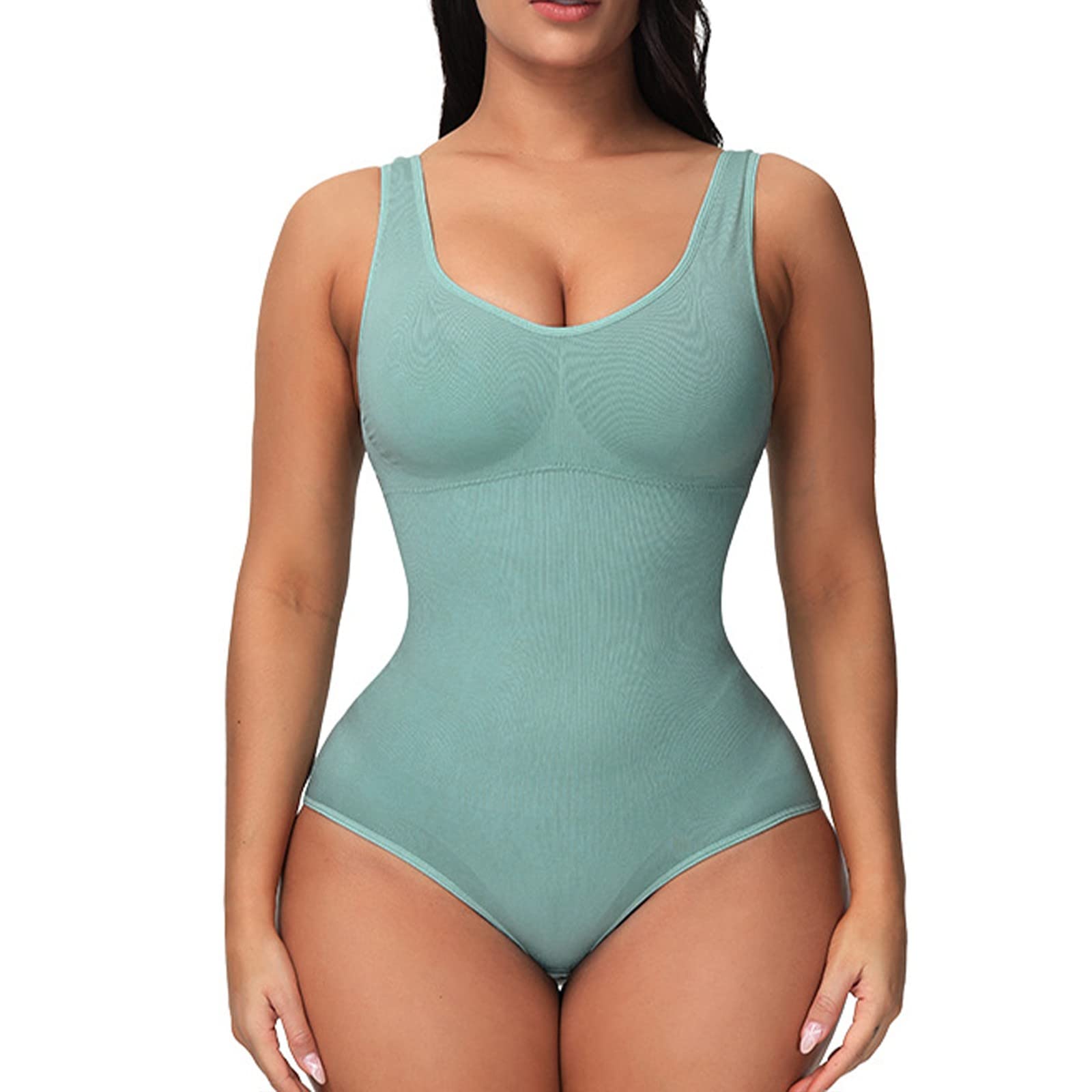 Women's Tummy Control Shapewear Bodysuit - Full Body Shaper Thong for Slimming & Waist Training | Perfect for Everyday Wear, Special Occasions & Postpartum Recovery